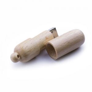Bamboo USB Flash Drive Customized Logo Printed or Engraved Wood USB Pen Drive for Promotion